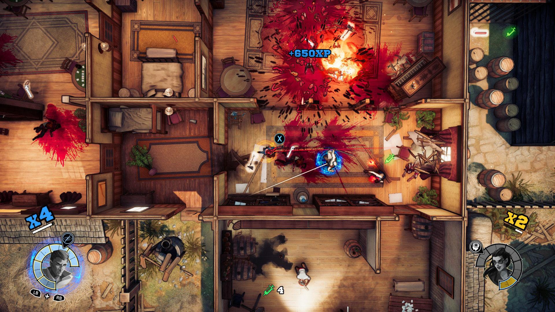 Скриншот из игры God’s Trigger - 7