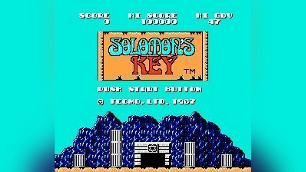 Скриншот из игры Solomon's Key - 6