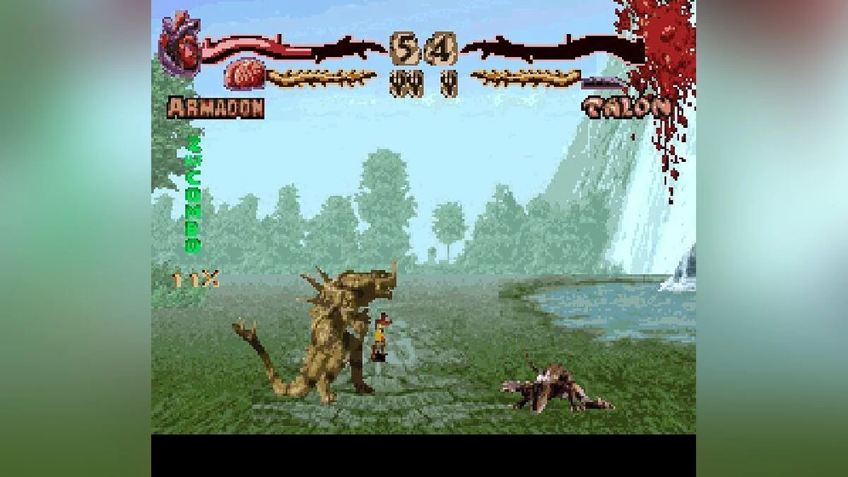 Скриншот из игры Primal Rage - 3