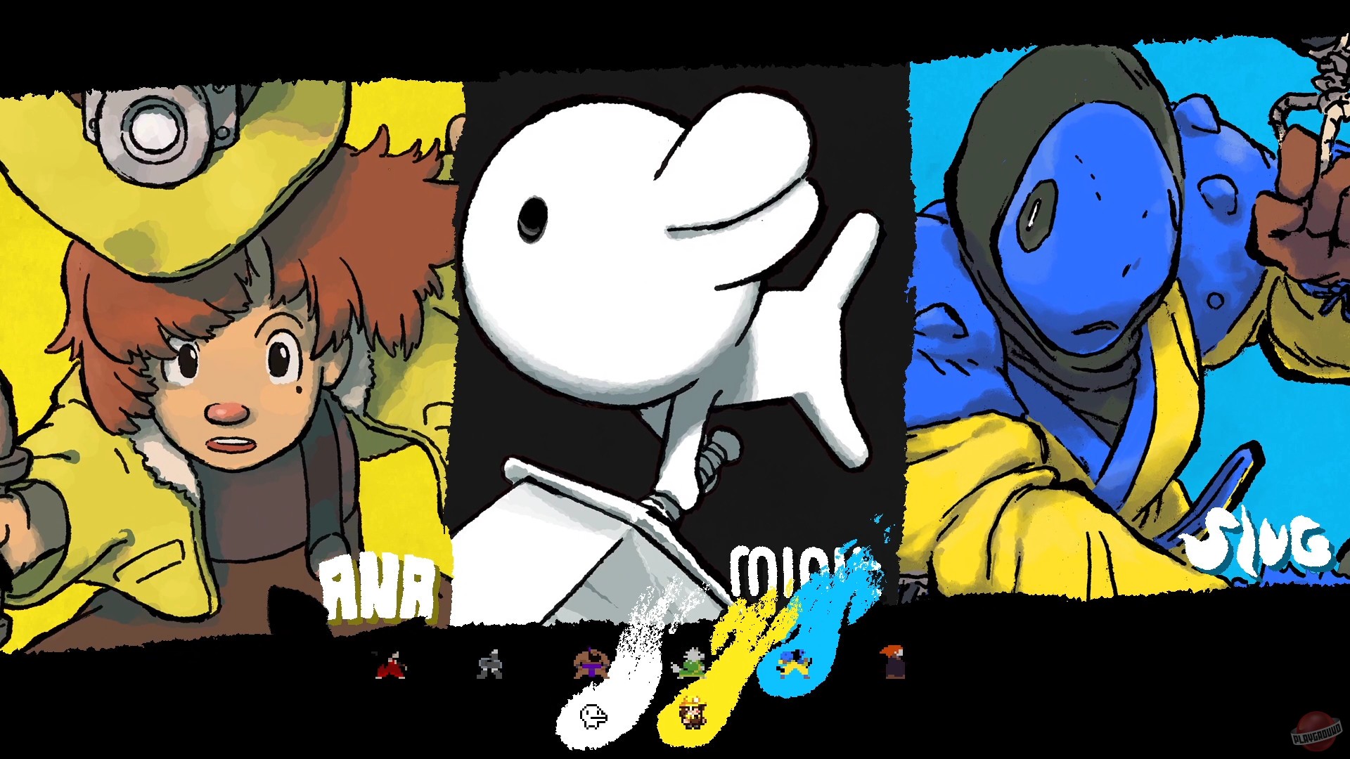 Скриншот из игры Samurai Gunn 2 - 9