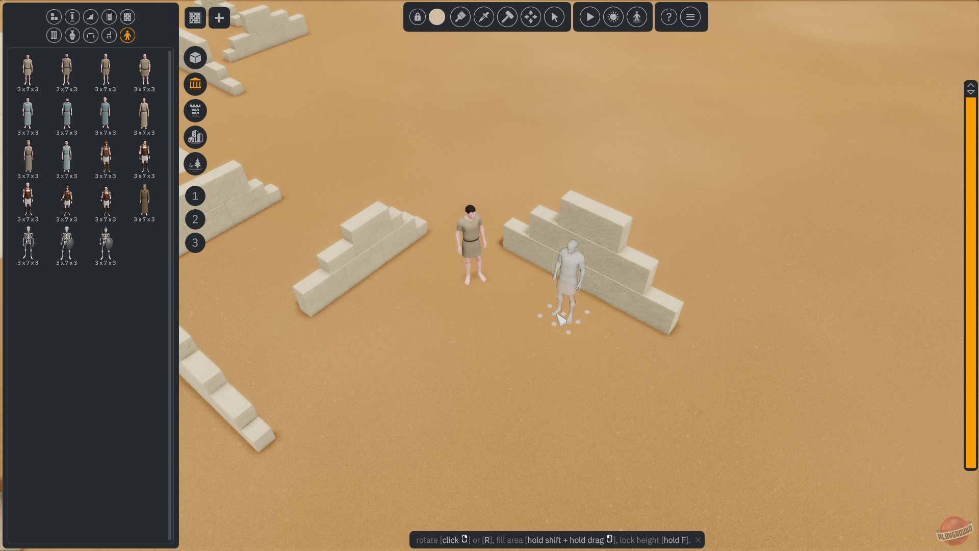 Скриншот из игры Mason: Building Bricks - 4