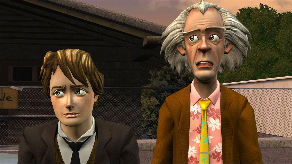 Скриншот из игры Back to the Future: The Game - Episode 5. OUTATIME - 9