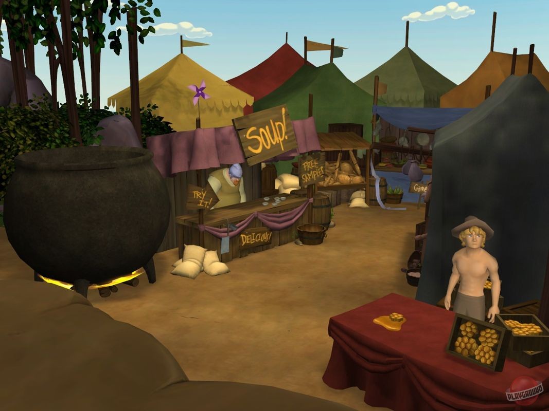 Скриншот из игры Bone: The Great Cow Race - 8