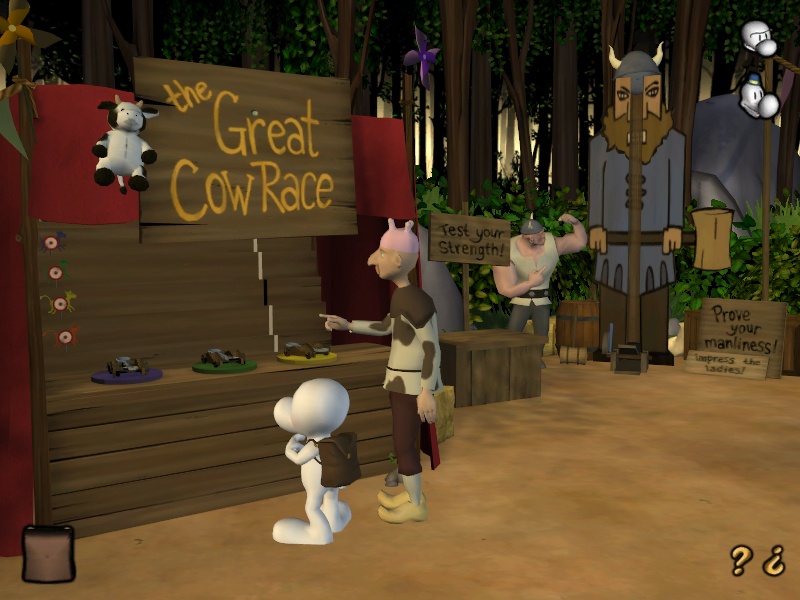Скриншот из игры Bone: The Great Cow Race - 22