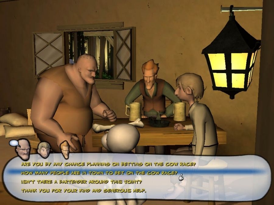 Скриншот из игры Bone: The Great Cow Race - 12