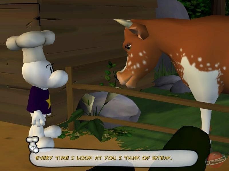 Скриншот из игры Bone: The Great Cow Race - 11