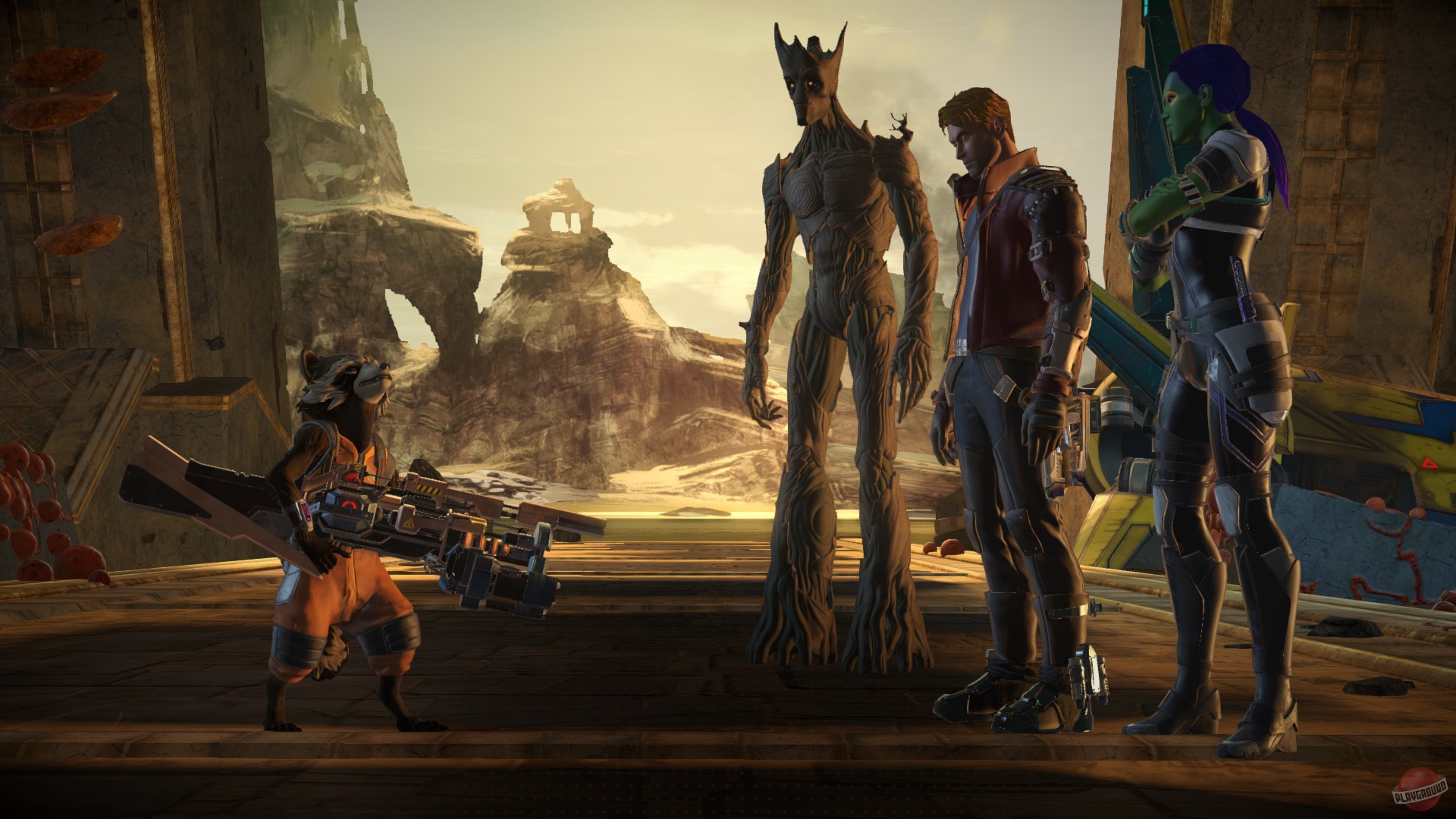 Скриншот из игры Marvel's Guardians of the Galaxy: The Telltale Series - 3