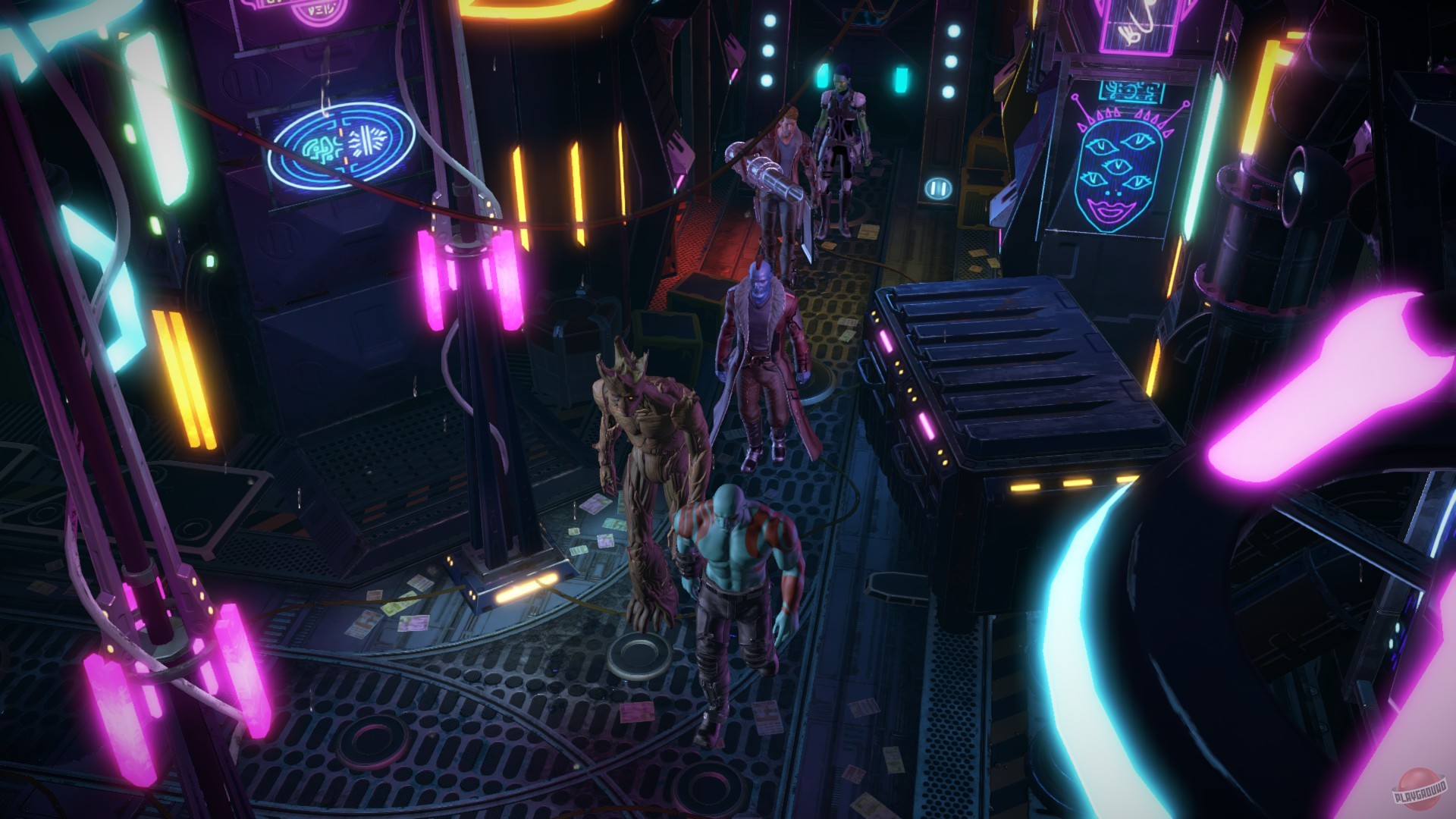 Скриншот из игры Marvel's Guardians of the Galaxy: The Telltale Series - 11
