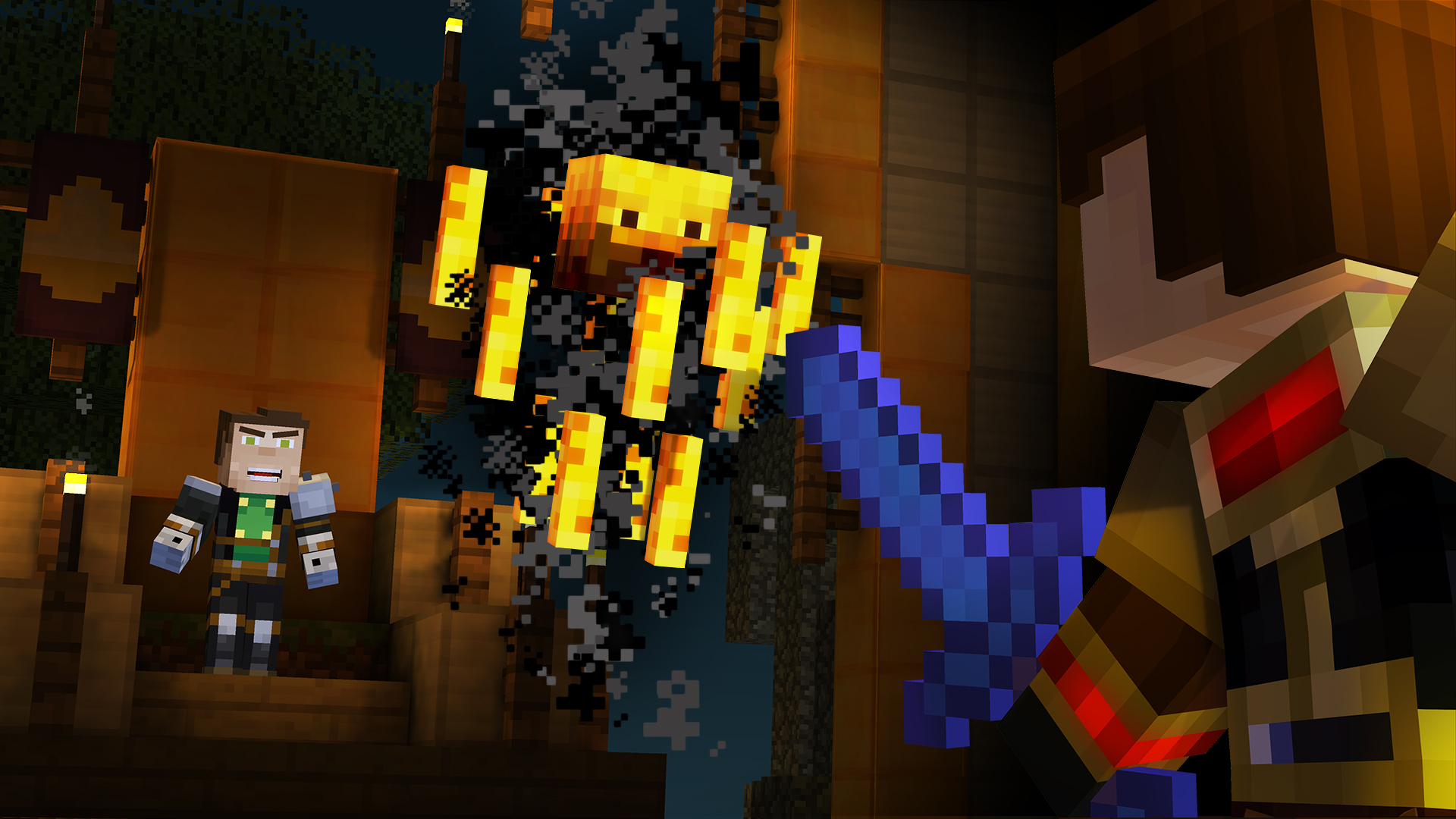 Скриншот из игры Minecraft: Story Mode - 56