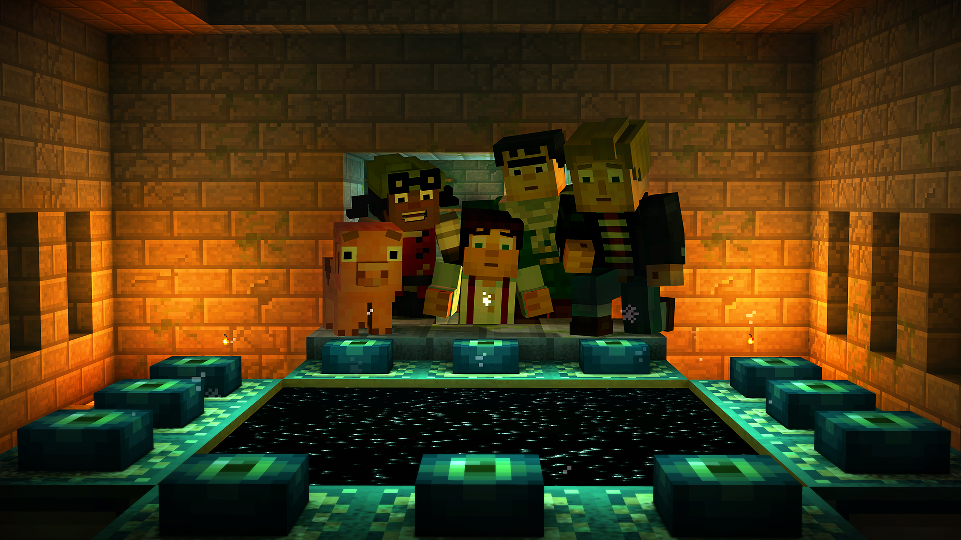 Скриншот из игры Minecraft: Story Mode - 89