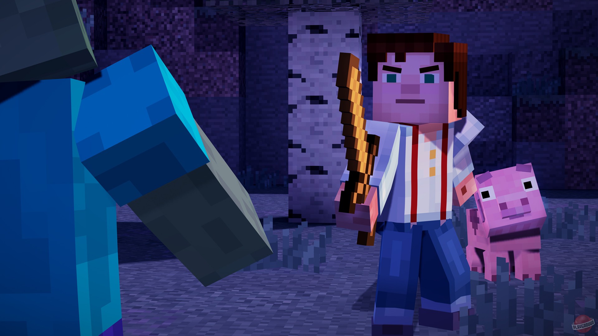 Скриншот из игры Minecraft: Story Mode - 39