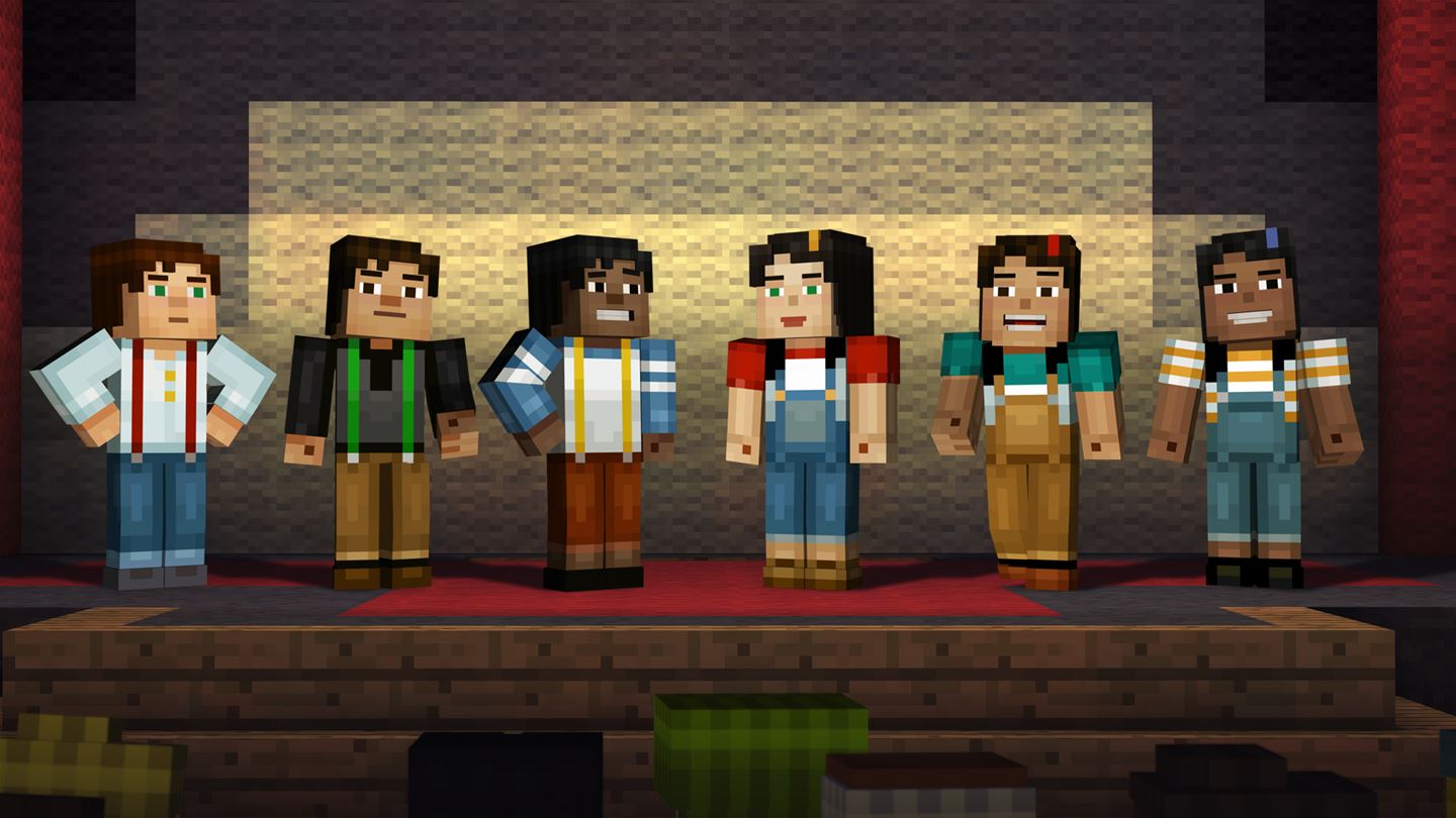 Скриншот из игры Minecraft: Story Mode - 94