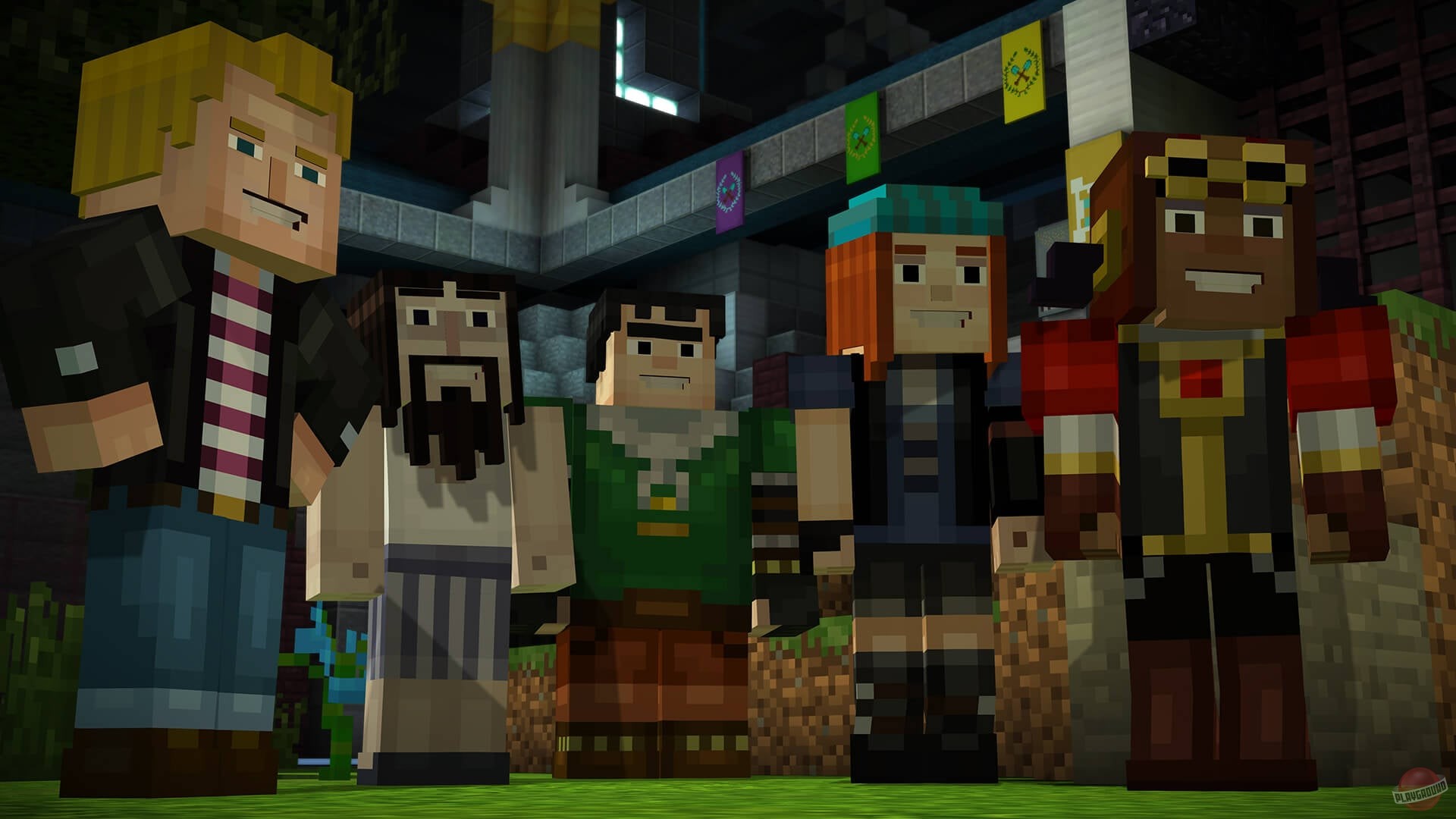 Скриншот из игры Minecraft: Story Mode - 37