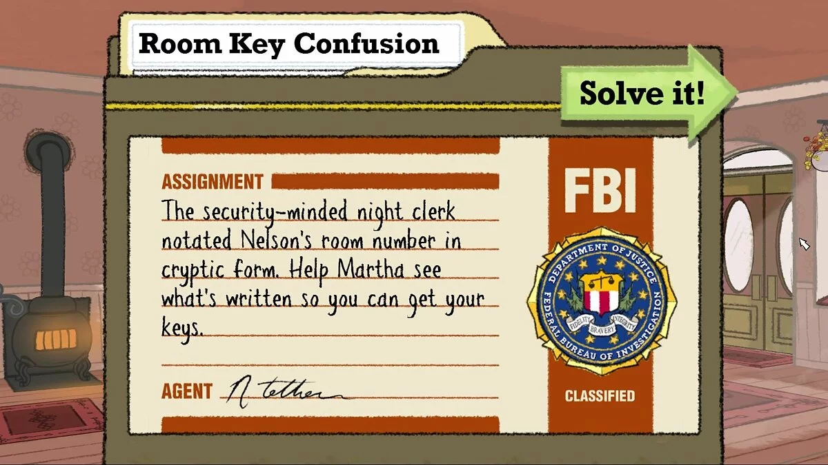 Скриншот из игры Puzzle Agent - 28