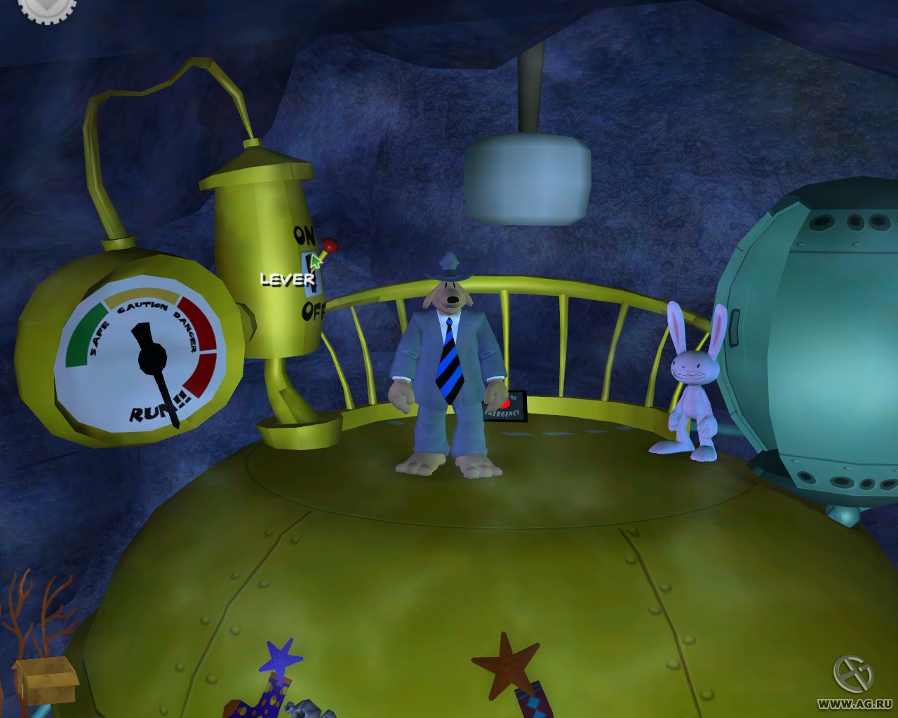 Скриншот из игры Sam & Max: Episode 202 - Moai Better Blues - 35