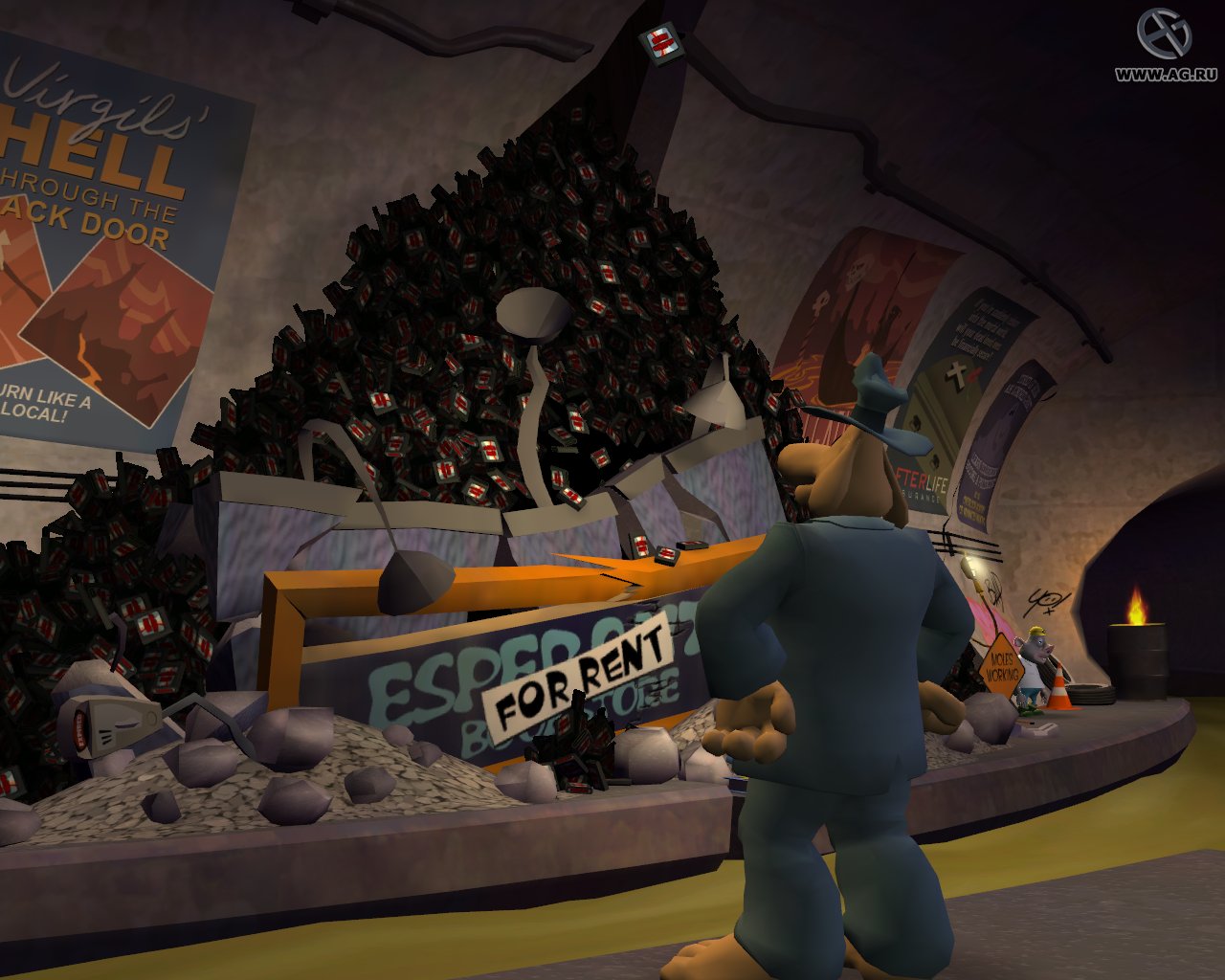 Скриншот из игры Sam & Max: Episode 205 - What's New, Beelzebub? - 41