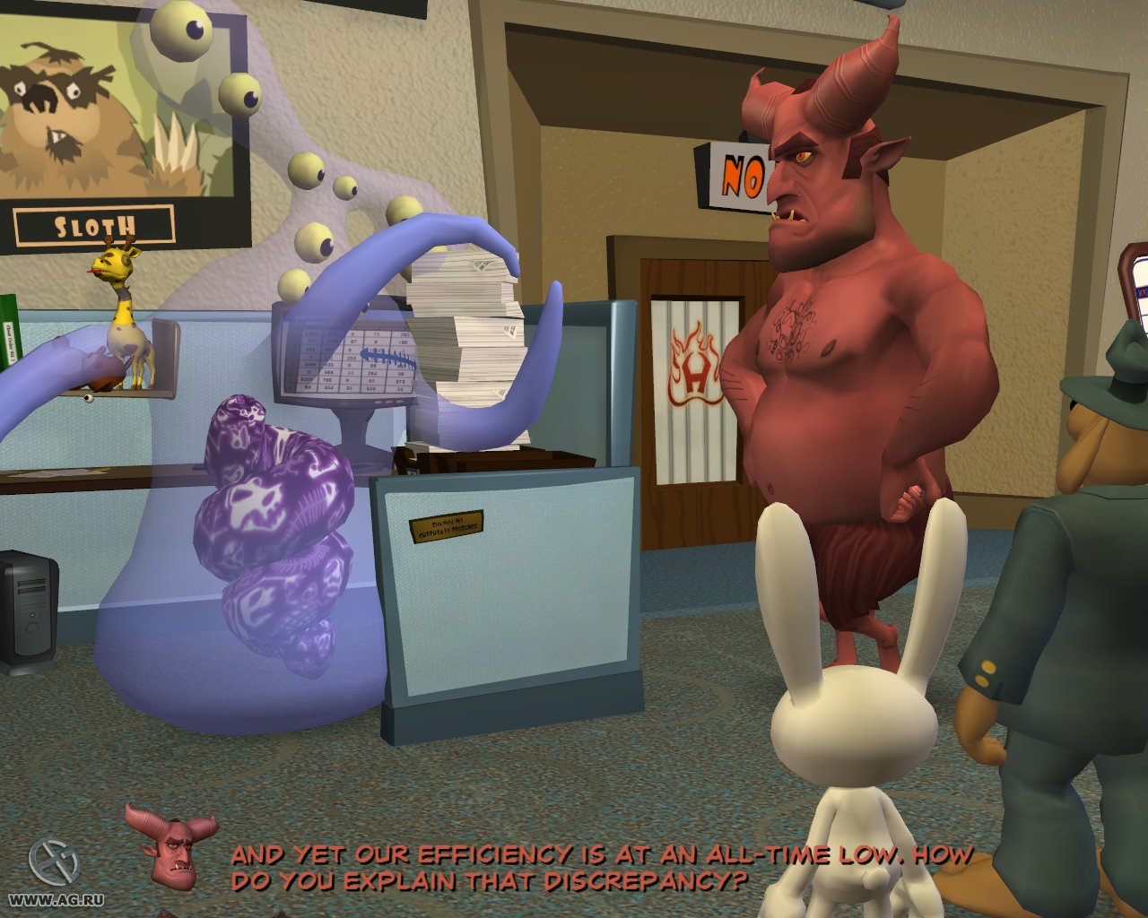 Скриншот из игры Sam & Max: Episode 205 - What's New, Beelzebub? - 8