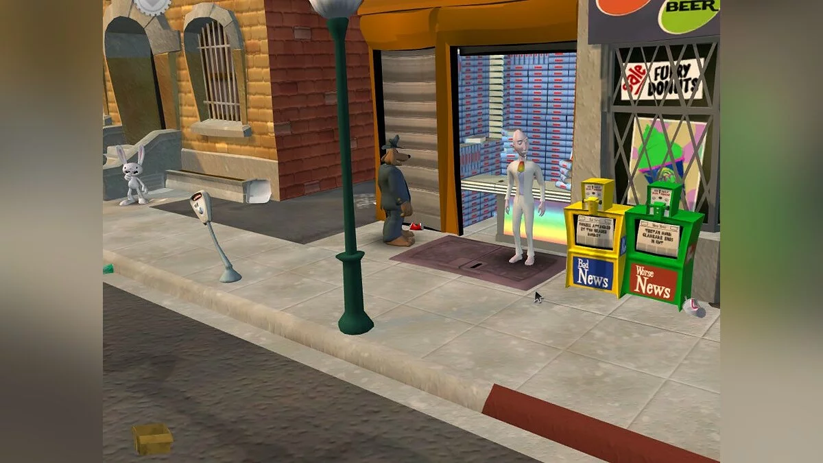 Скриншот из игры Sam & Max: Episode 4 - Abe Lincoln Must Die! - 6