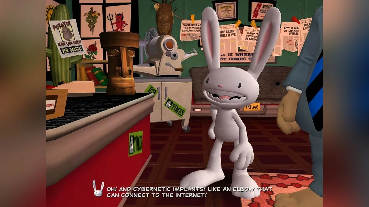 Скриншот из игры Sam & Max: Episode 4 - Abe Lincoln Must Die! - 12