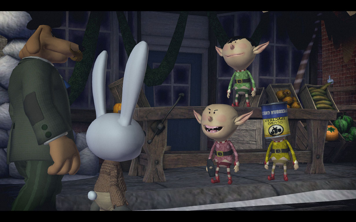Скриншот из игры Sam & Max: The Devil's Playhouse Episode 2: The Tomb of Sammun-Mak - 4