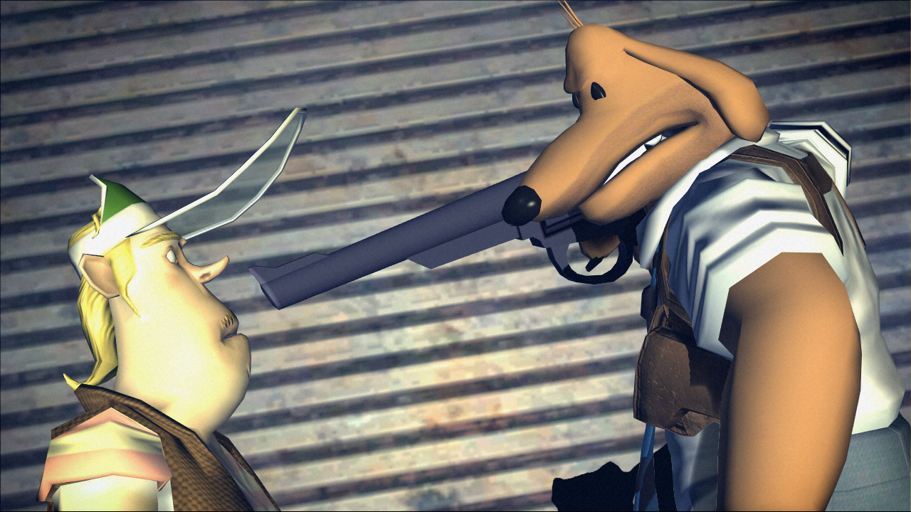 Скриншот из игры Sam & Max: The Devil's Playhouse Episode 3: They Stole Max's Brain! - 2