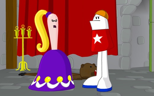 Скриншот из игры Strong Bad’s Cool Game for Attractive People. Episode 2: Strong Badia the Free - 17