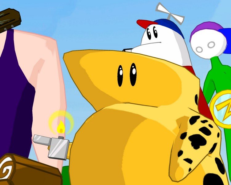 Скриншот из игры Strong Bad’s Cool Game for Attractive People. Episode 2: Strong Badia the Free - 1