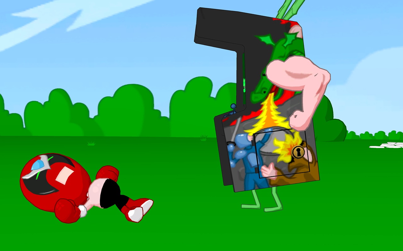 Скриншот из игры Strong Bad's Cool Game for Attractive People - Episode 5: 8-Bit Is Enough - 19