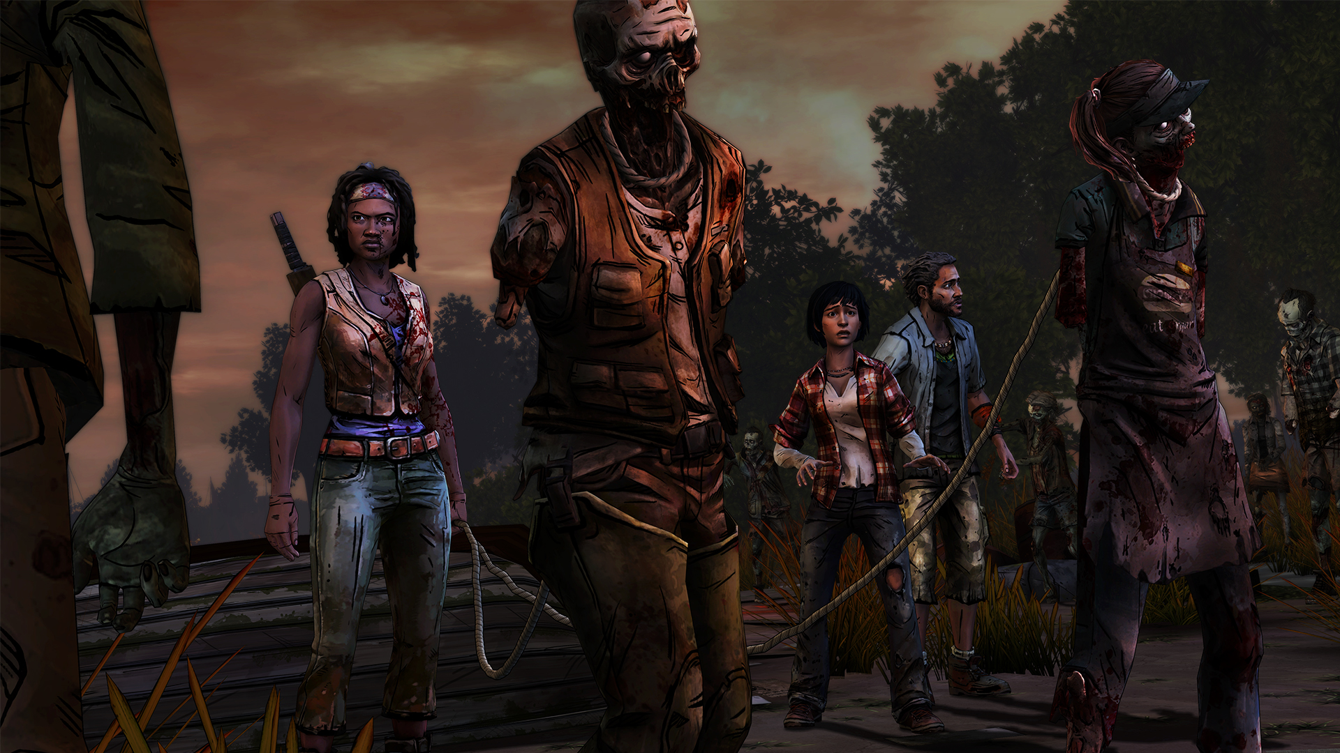 Скриншот из игры The Walking Dead: Michonne - 55