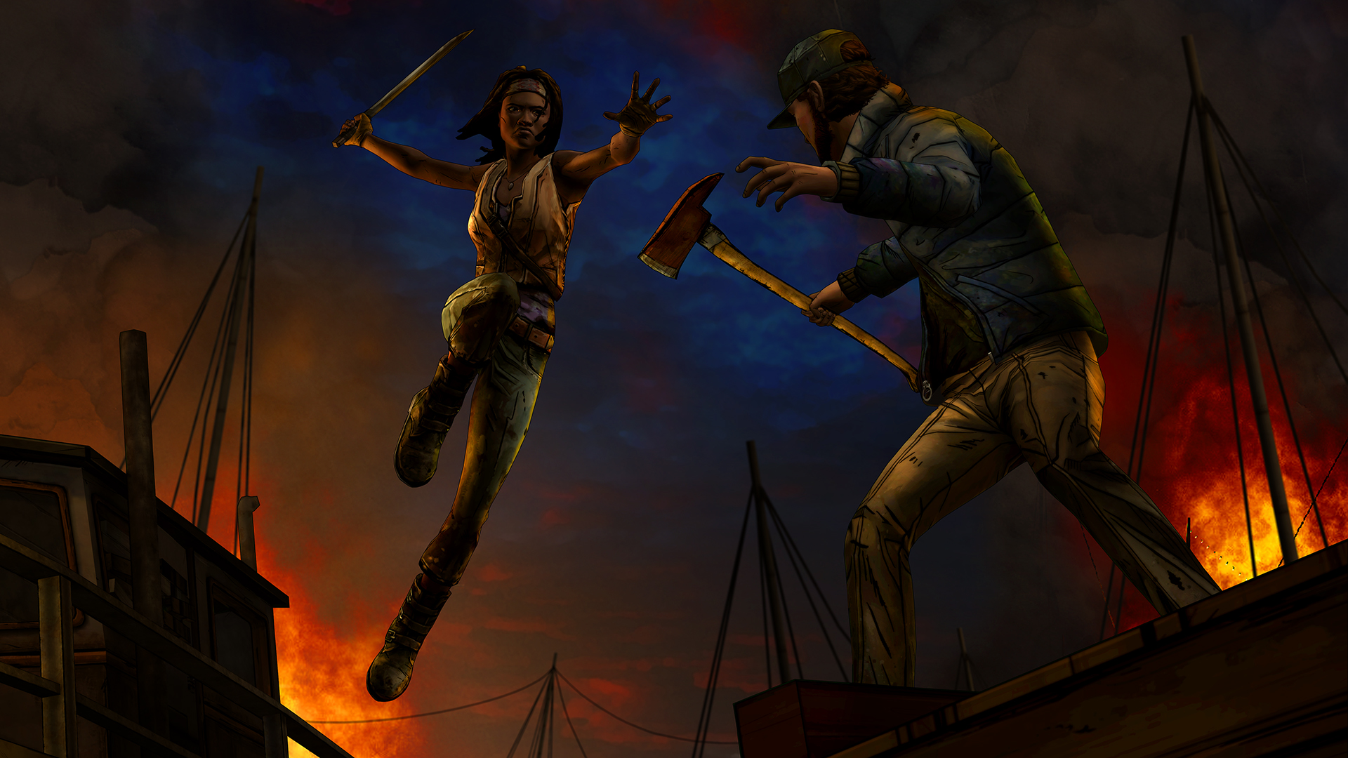Скриншот из игры The Walking Dead: Michonne - 67