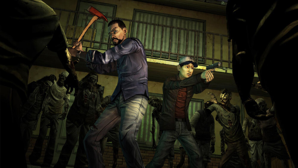 Скриншот из игры The Walking Dead - 4