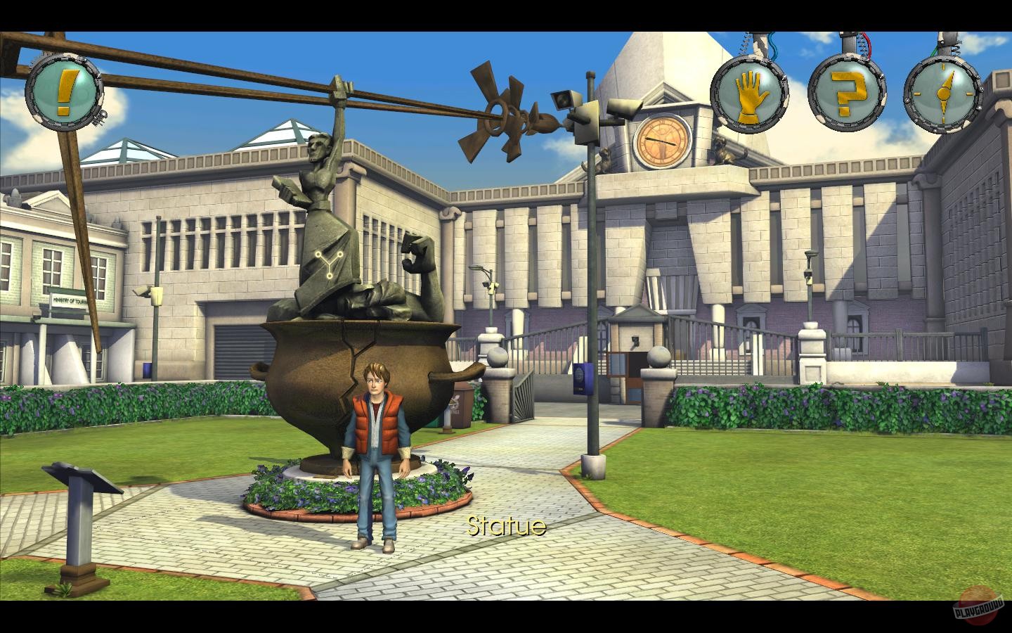 Скриншот из игры Back to the Future: The Game - 97