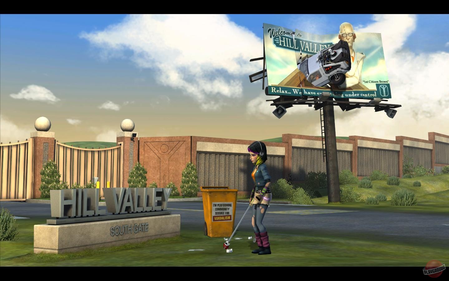 Скриншот из игры Back to the Future: The Game - 111