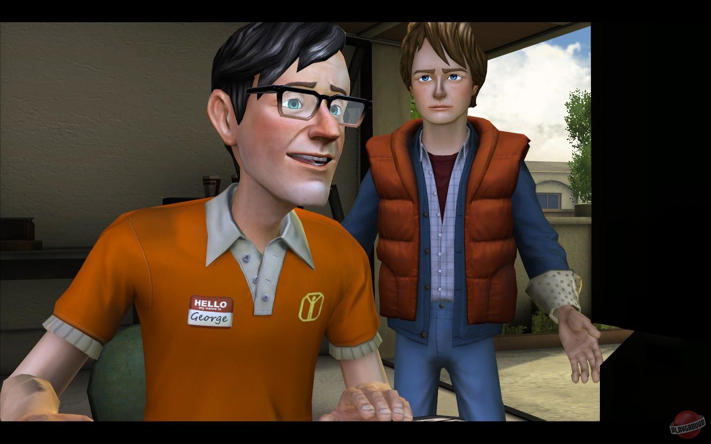 Скриншот из игры Back to the Future: The Game - 110