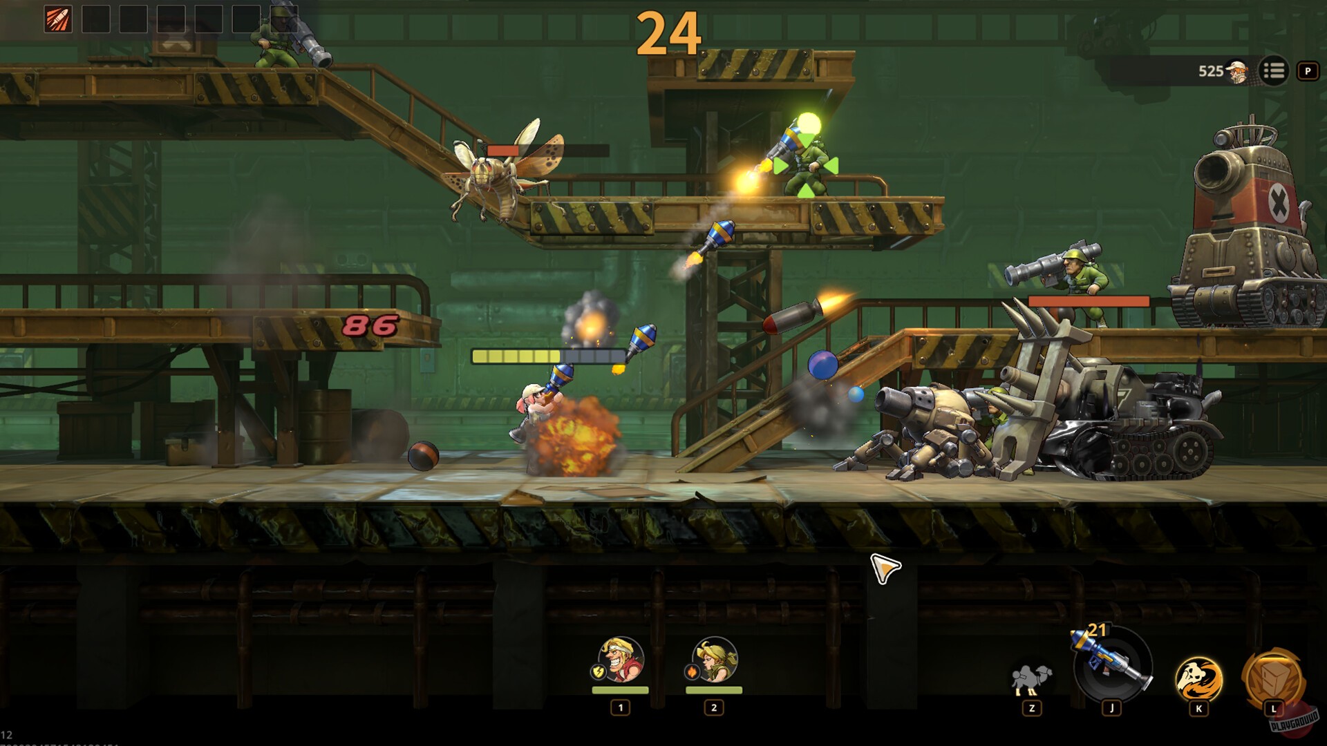 Скриншот из игры Metal Slug: Awakening - 20