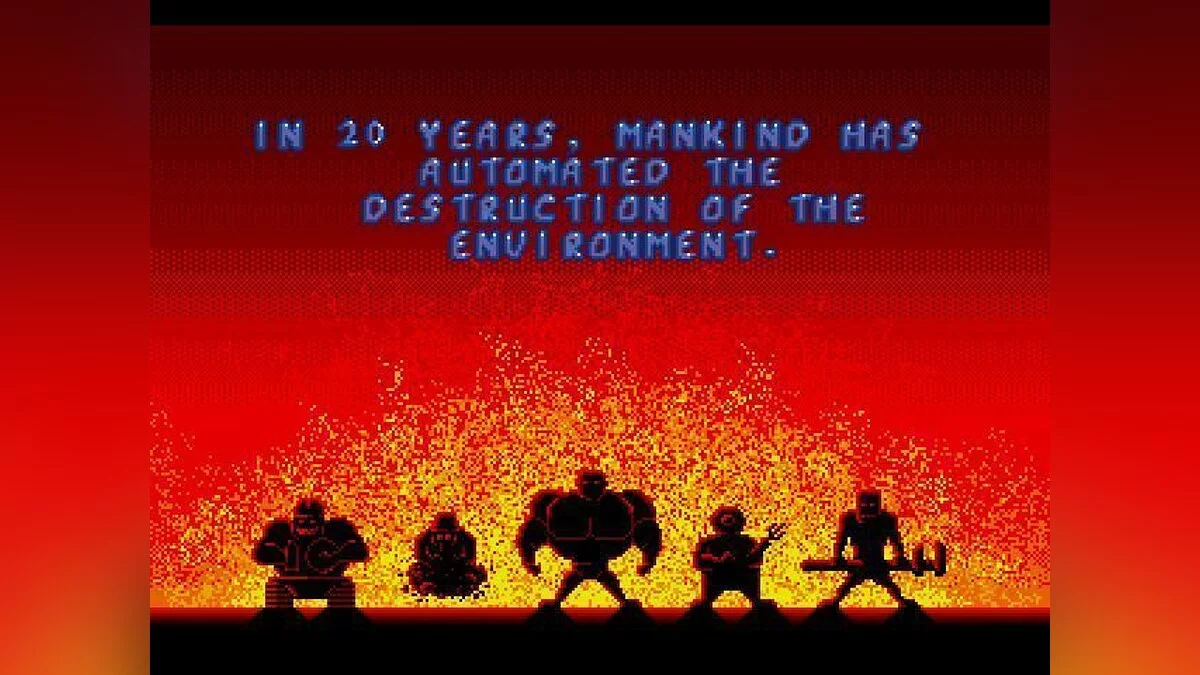 Скриншот из игры Awesome Possum Kicks Dr. Machino's Butt! - 5