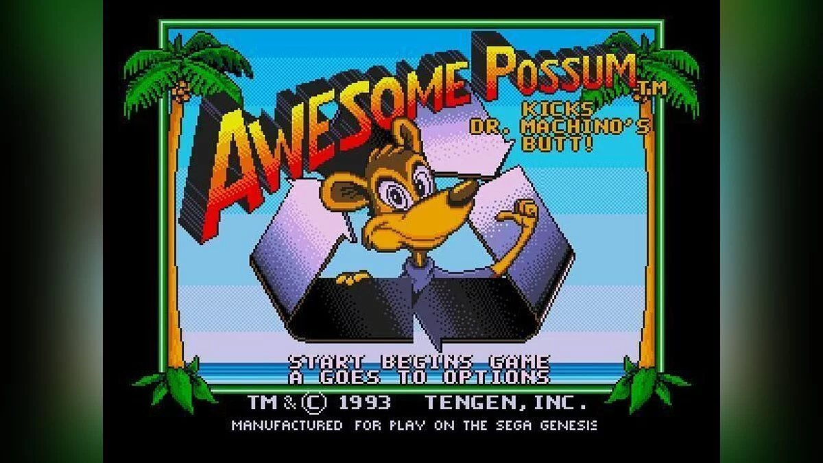 Скриншот из игры Awesome Possum Kicks Dr. Machino's Butt! - 3