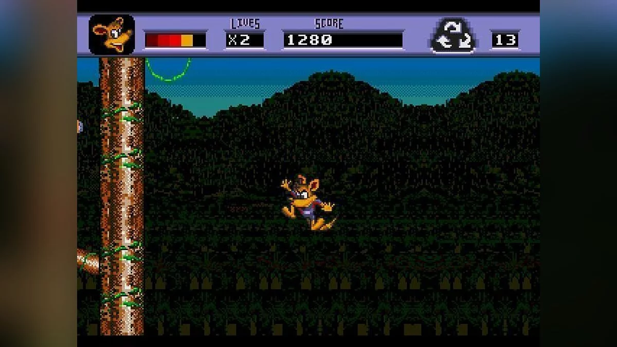 Скриншот из игры Awesome Possum Kicks Dr. Machino's Butt! - 1