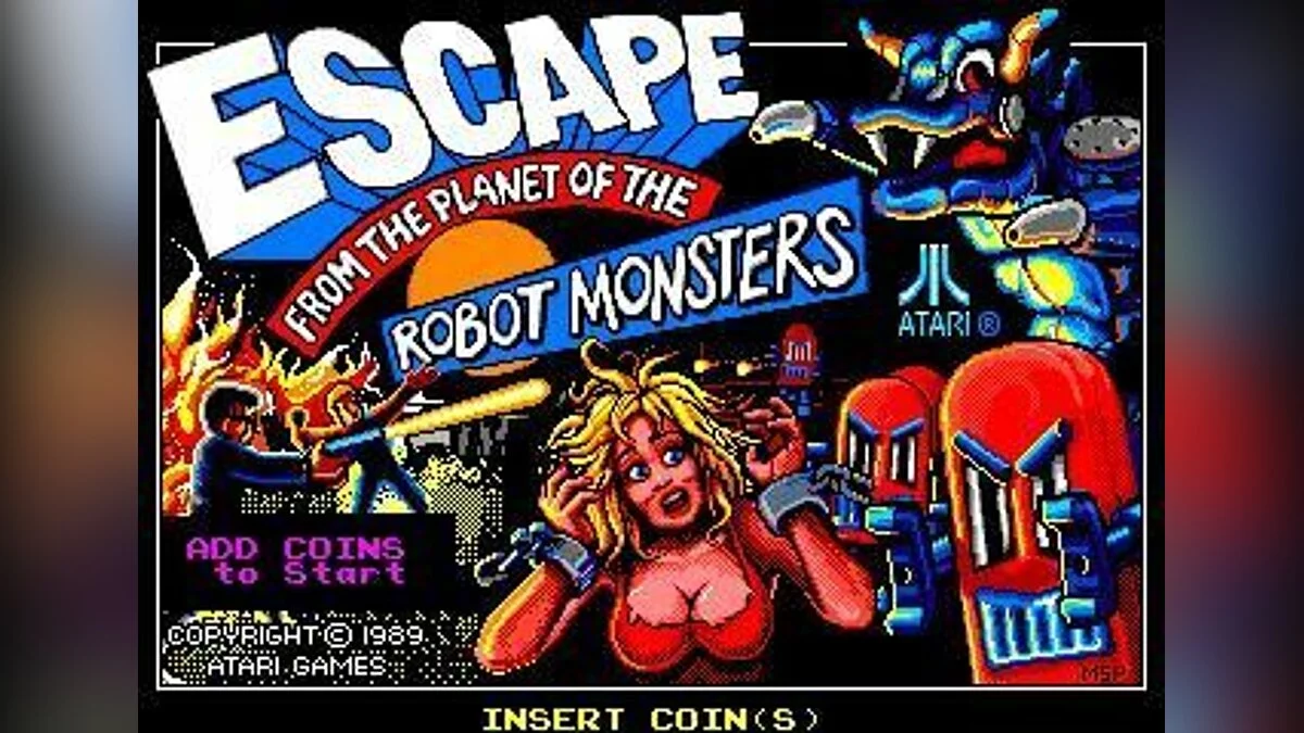 Скриншот из игры Escape from the Planet of the Robot Monsters - 2