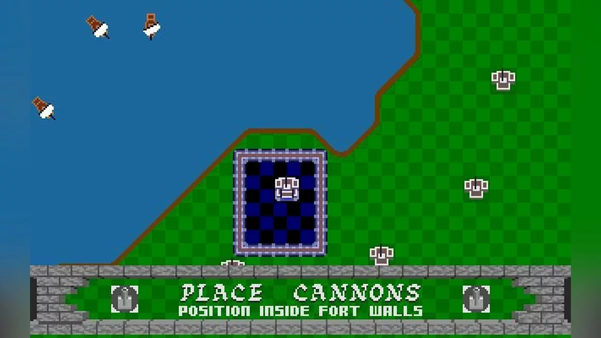 Скриншот из игры Rampart - 2