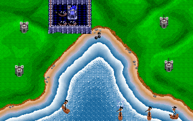 Скриншот из игры Rampart - 3