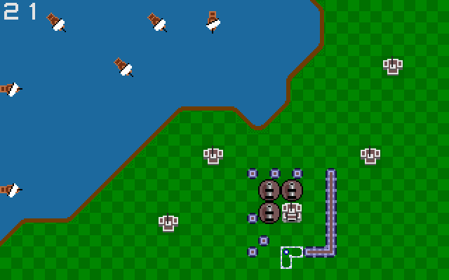 Скриншот из игры Rampart - 1