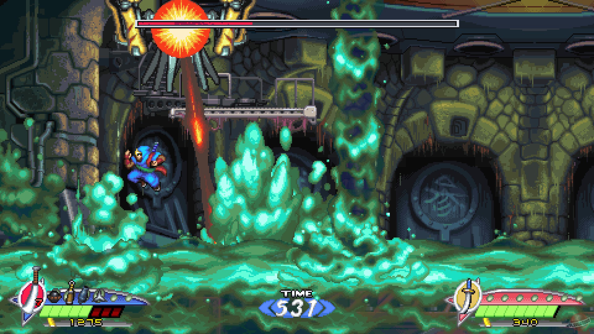 Скриншот из игры Shadow of the Ninja - Reborn - 5