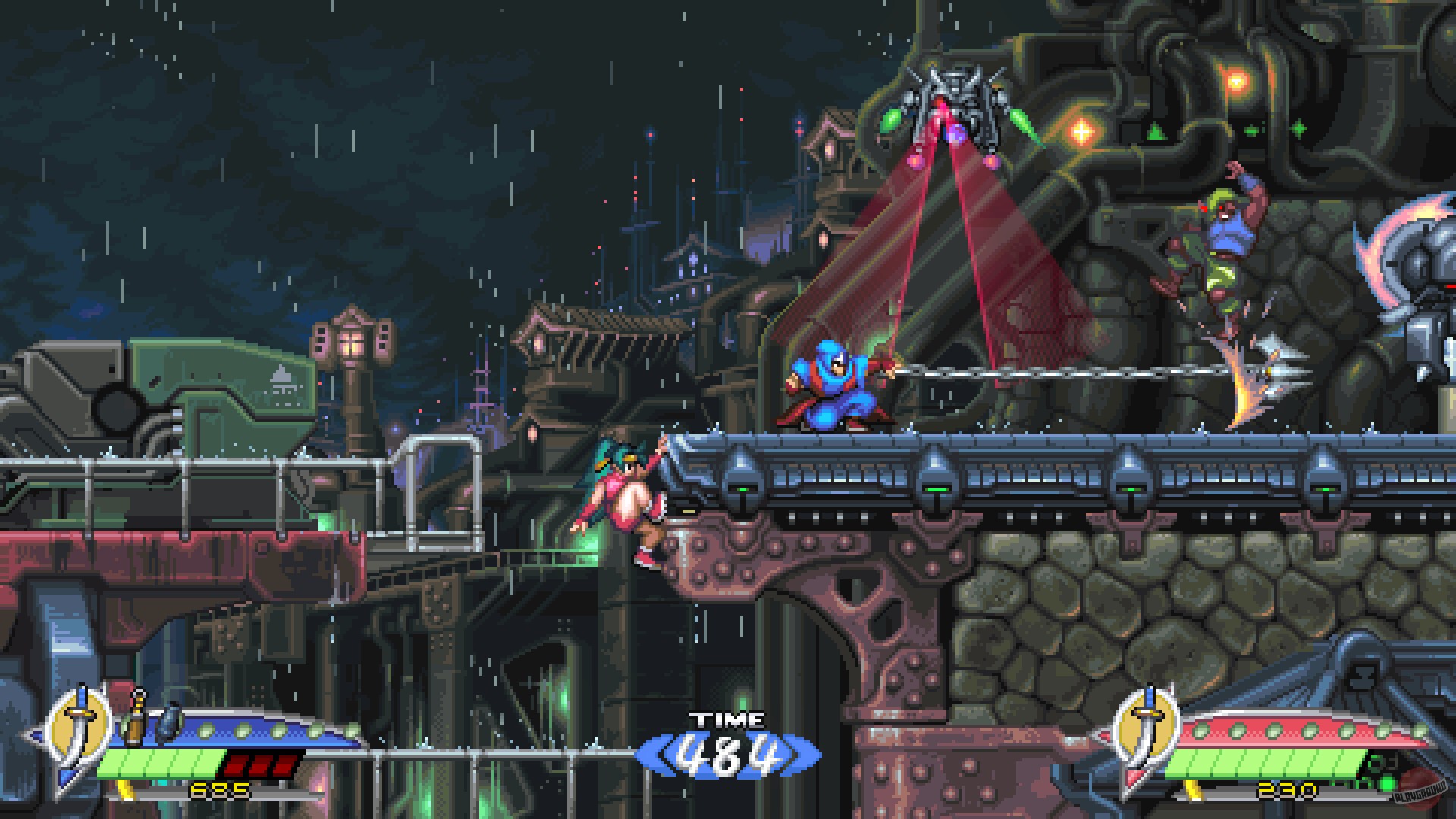 Скриншот из игры Shadow of the Ninja - Reborn - 1