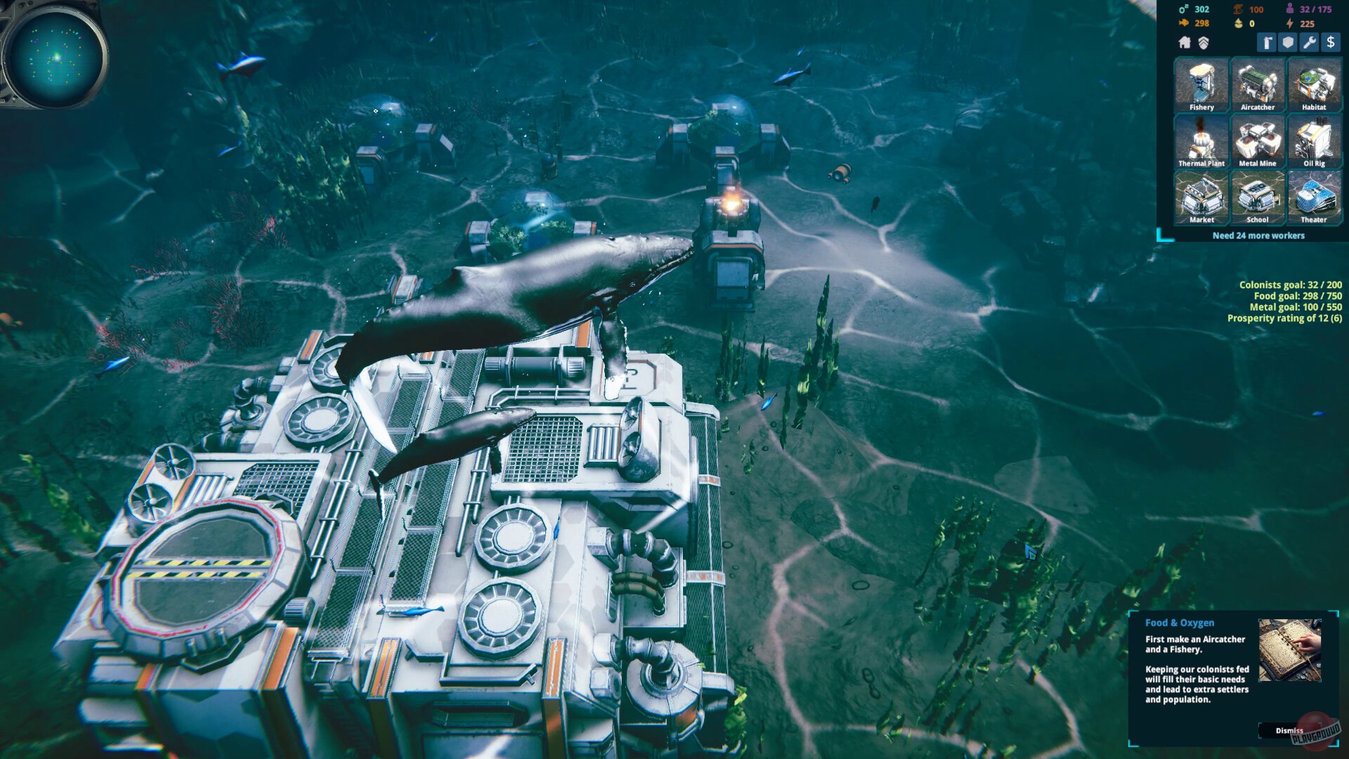 Скриншот из игры Seabed Settlers - 6