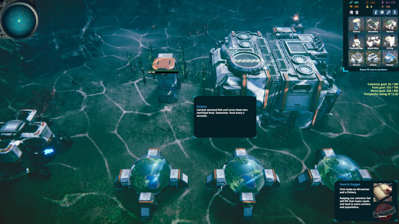 Скриншот из игры Seabed Settlers - 8