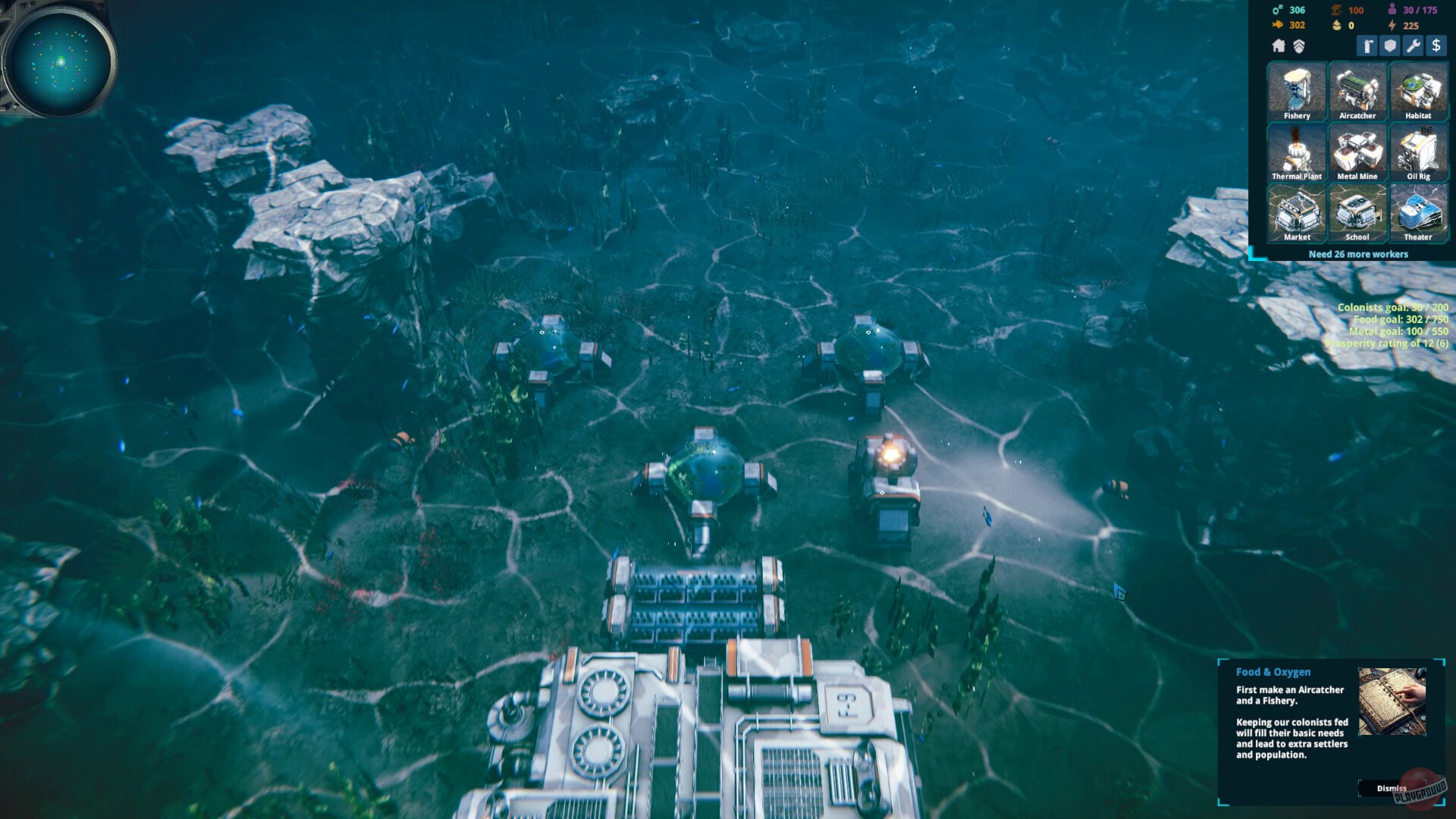 Скриншот из игры Seabed Settlers - 11