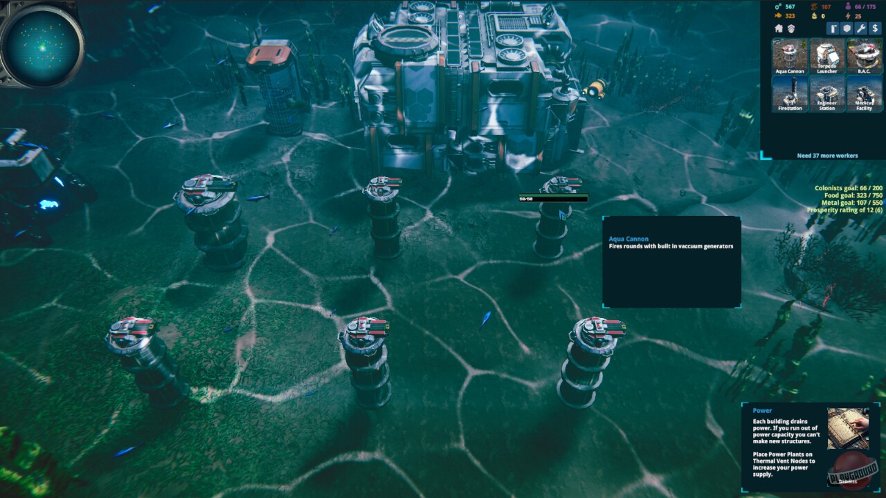 Скриншот из игры Seabed Settlers - 13