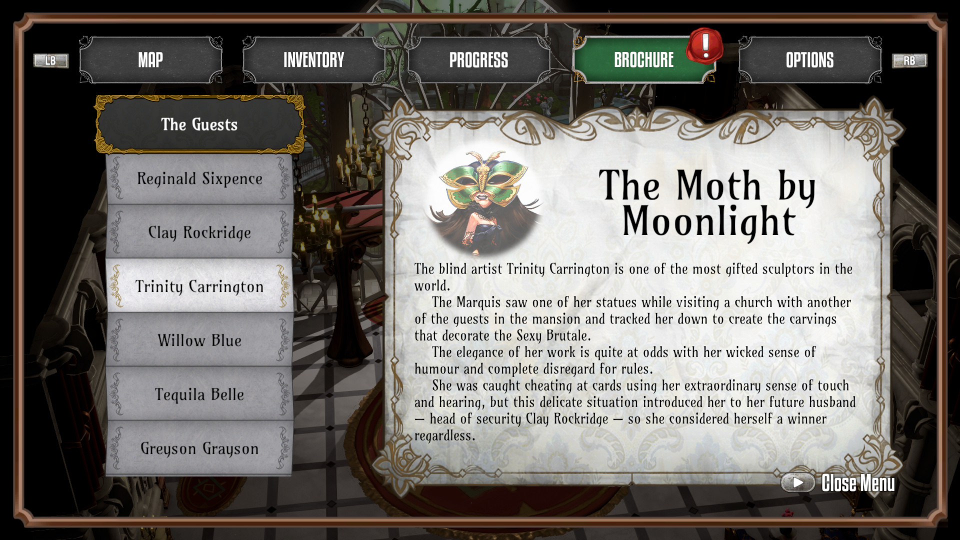 Скриншот из игры The Sexy Brutale - 24