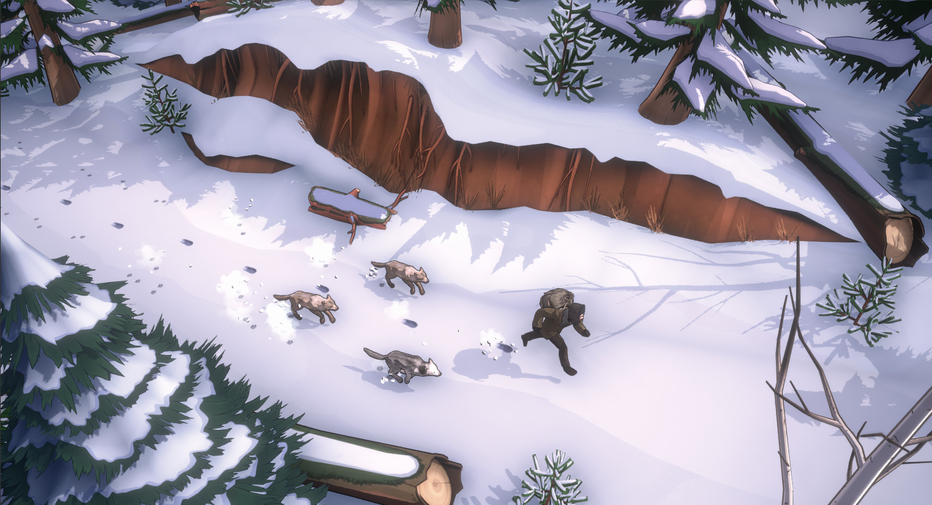 Скриншот из игры Dissident: Frostland Escape - 4